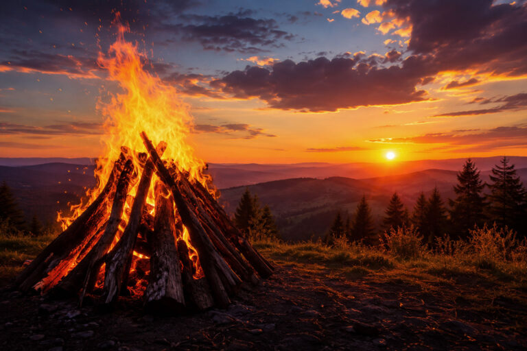 sommer sonnenwendfeuer schillerhoehe masserberg thueringer wald 768x512